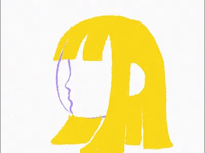 Hair Styles animate animation animation 2d cel animation design digital art draw fashion frame by frame gif girl girl character hair hairstyle head illustration loop motion motion graphics traditional animation