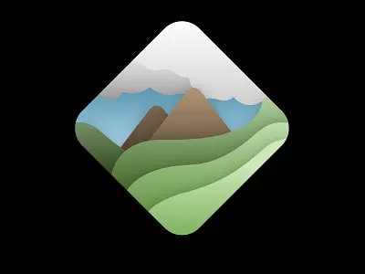 Harmony design icon identity illustration logo design