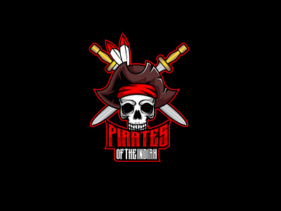 Pirates design flat graphic design illustration illustrator logo mascot logo minimal vector