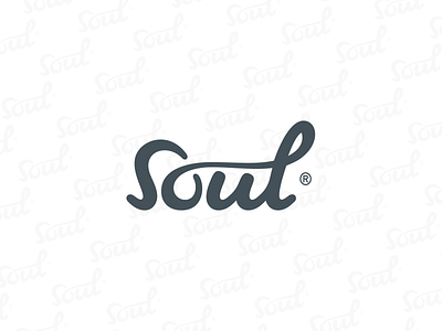 Soul branding design flat graphic logo sketch soul typography vector