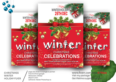 Christmass Flyer christmas flyer church flyer event flyer design poster design
