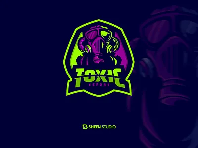 toxic gaming comunitas esport icon logo logo design logodesign logosport mascot character mascotlogo vector