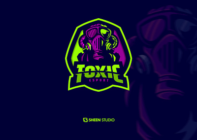 toxic gaming comunitas esport icon logo logo design logodesign logosport mascot character mascotlogo vector