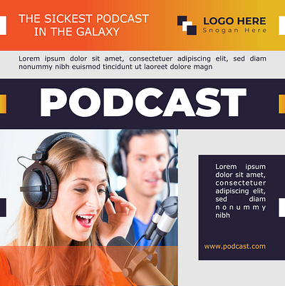 PODCAST COVER branding colors corporate design design good logo simple smart style stylish typography