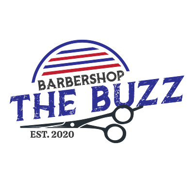 The Buzz branding design logo presentation typography