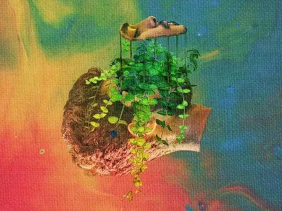 Becoming a plant manipulation photomanipulation photoshop plant