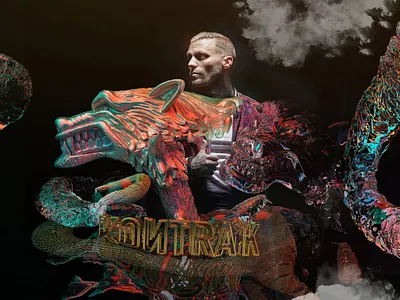 kontra k 3d c4d cinema4d design illustration