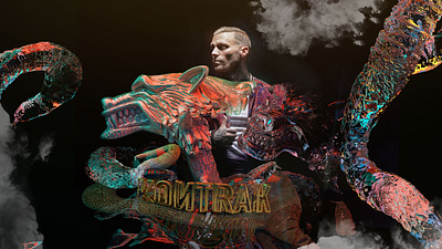 kontra k 3d c4d cinema4d design illustration