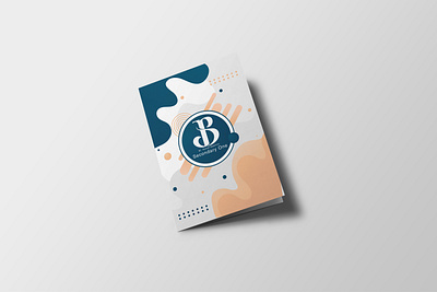 Booklet Cover background brand identity branding cover design illustration