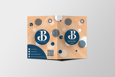 Booklet Cover background brand identity branding cover design illustration