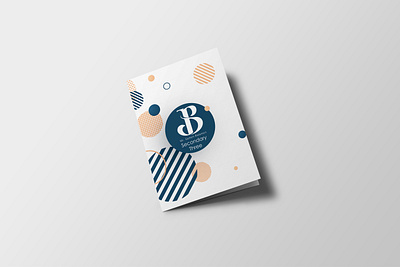 Booklet Cover background brand identity branding cover design illustration logo