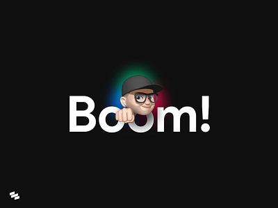 Boom! animation animography animoji animotion animoto apple apple design apple pencil apple watch applepencil branding illustration typo typogaphy typographic typography typography art vector