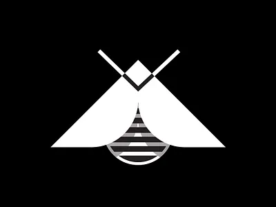 insect 2d bee beetle bite blackandwhite branding butterfly design flat flight graphic icon illustrator insect logo mark mosquito nature negative space vector