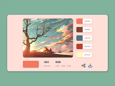 Color Picker 060 60 color color palette colors daily dailyui design pallete picker ui ux