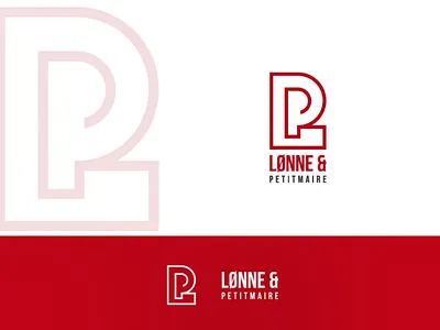 LP Letter Construction . geometric architect construction fun good illustration l logo p pic structure type typography ui ux