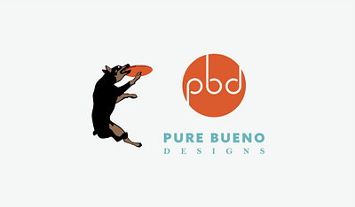 Pure Bueno Designs Logo adobe illustrator branding graphic design logo