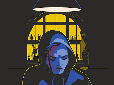 Method flat illustration method poster tv tv series vector vectorillustration