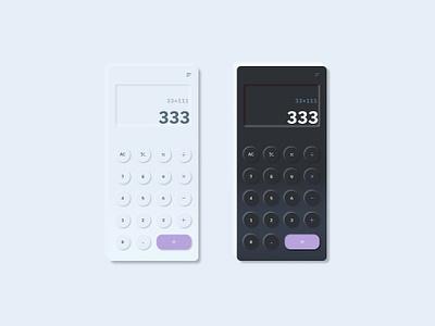 Dailyui challenge 04 - Calculator dailyui dailyui 001