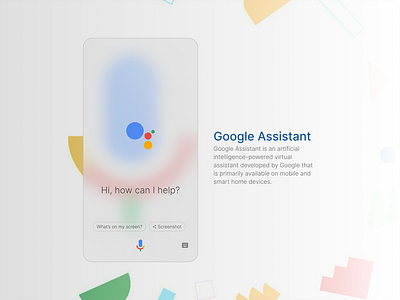 Google Glassmorphism android assistant clean design glass glassmorphic glassmorphism google google assistant minimal modern nepal nepali design pixel ui uitrend uitrends ux uxui vibe