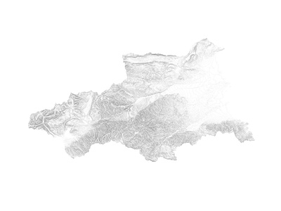 Pyrénées Orientales (France) topographical map black and white france illustration landscape mediterranean minimal mountain nature pyrenees relief topographic map topographical topography