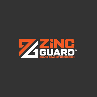 Zinc Guard brand branding creative ecommerce fiverr fiverr.com fiverrgigs flat graphic design illustrator logo logo designer minimal minimalist modern