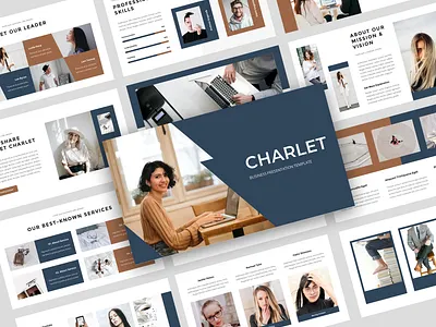 Charlet – Business PowerPoint Template agency business clean company corporate creative deck modern photography portfolio presentation professional slides studio unique