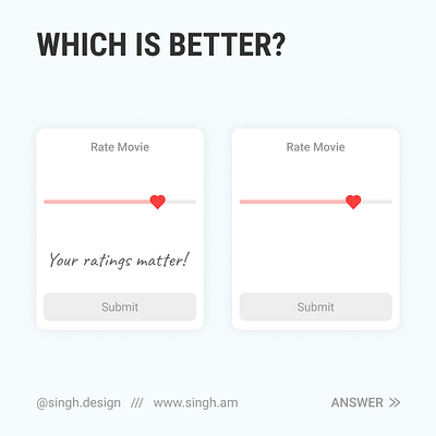 Which is better? Comment below design movie app ui ui ux ui design ux