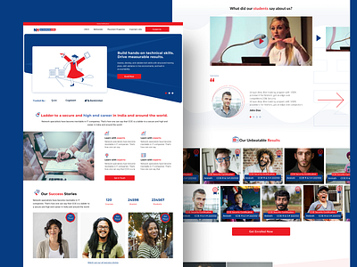 Landing Page Redesign clean clean ui design idea illustration ui uiux ux web web design