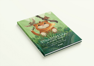 Strašidielka a Bubo-bubo book book book cover booklet children design kids kids illustration layout productdesign