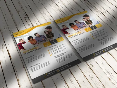flyer corporate flyer corporate identity design flyer marketing agency marketing agency flyer marketing flyer