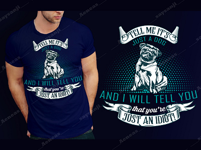 Dog Lover T-shirt Design aeneascrative doglover petlover saysanji tshirt art tshirtdesign tshirtidea