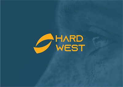 hard west 01 branding design flat flat design flat logo flat logo design logo minimal minimal logo minimal logo design