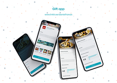 Giftie app adobe xd android app design app design design finance food gift gift card gift cards ice cream interface minimalist modern money app ui ux ui design ux design web design