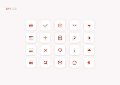 Icon Set app app design app ui apps design challenge dailyui figma icon icon app icon design icons iconset light light mode simple ui uidesign uxui 디자인 앱