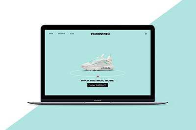 Airmax Website animation app branding design graphic design illustration logo ux web website