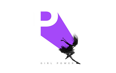 Girl Power girl graphic design poster power typography woman