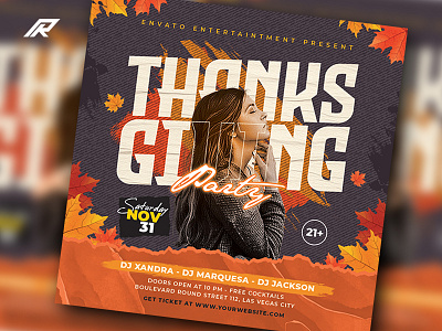 Thanksgiving Flyer Template beach party flyer birthday party flyer celebration party flyer club party flyer dj artist flyer dj flyer edm party flyer girls night out flyer guest dj flyer ladies out flyer night club flyer night party flyer orporate pool party flyer summer party flyer thanksgiving thanksgiving celebration thanksgiving party throwback thursday flyer urban night flyer