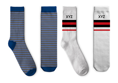 Socks Design design fashion design flatdesign illustrator socks socks design summer technicaldesig