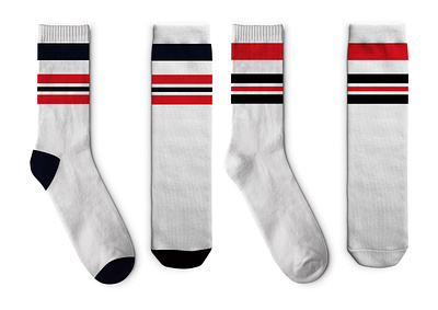 Socks Design design fashion design flatdesign illustrator socks socks design summer technicaldesig