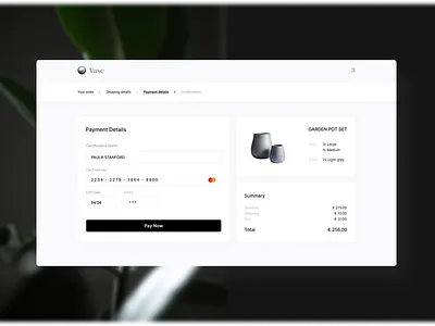 Payment details onlineshop payment payment form payment method