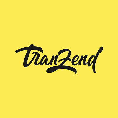 Tranzend apparel logo brand branding clothing clothing logo handlettering lettering lettering logo logo logodesign logotype music music logo tshirt watermark