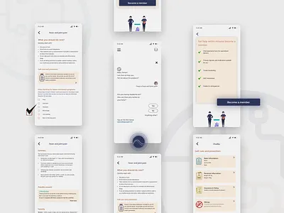 Medical Diagnosis communication design diagnose diagnosis interaction design medical app medical care ui uidesign user interface design