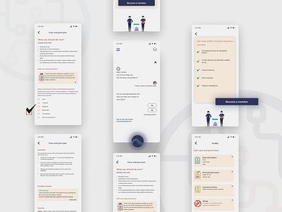 Medical Diagnosis communication design diagnose diagnosis interaction design medical app medical care ui uidesign user interface design