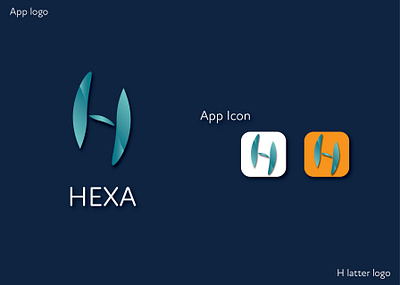 H Latter Logo app app design app icon app logo branding h letter logo identity latter logo latter mark logo websitelogo