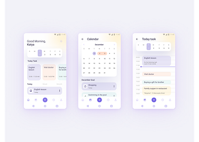 ToDo App design mobile mobile app task tracker ui ux