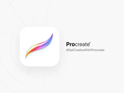 Procreate App Icon app branding design digitalart getcreativewithprocreate icon illustration ios ipad procreate procreateapp