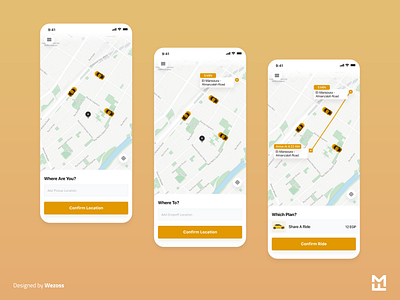 LuTaxi (Ride sharing app) Rider version interaction design interface ui ui ux ui design uidesign uiux user interface ux uxdesign