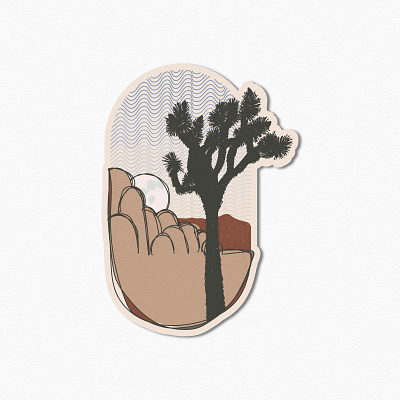 Joshua Tree and Rocks adobe adobe illustrator desert design designer graphic graphicdesign illustraion tablet tablet design vector vector art vector illustration