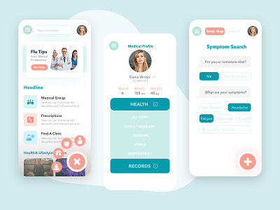 DK Mockup Medical medical app medical care uiuxdesign