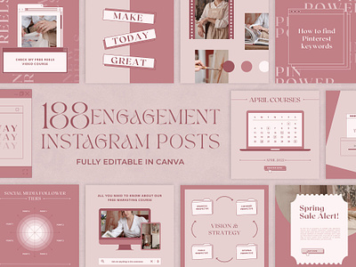 Engagement Instagram Posts | CANVA